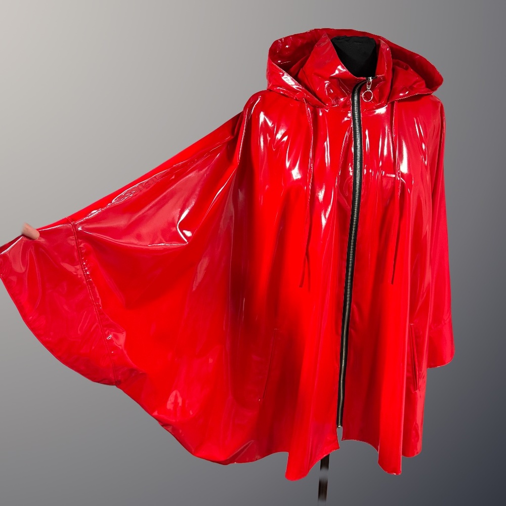 Freitag Fashion Patent Rain Poncho (Waterproof!) - Picture 2 of 9